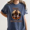 Bigfoot Sasquatch Lover Introvert Antisocial Humor Women's Comfort Colors T-Shirt Moss