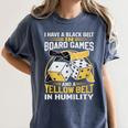 Board Game Saying Shy Introvert Geeks Women's Comfort Colors T-Shirt Moss