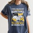 Board Game Saying Shy Introvert Geeks Women's Comfort Colors T-Shirt Moss