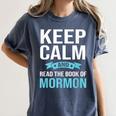 Book Of Mormon LDS Missionary Church Of Latter Day Saints Women's Comfort Colors T-Shirt Moss