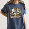 Book Nook Enthusiast Cozy Library Reader Collector Women's Comfort Colors T-Shirt Moss Book Nook Enthusiast Cozy Library Reader Collector Women's Comfort Colors T-Shirt Moss