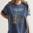 Bookish Quote In a World Of Bookworms Be a Book Dragon Women's Comfort Colors T-Shirt Moss Bookish Quote In a World Of Bookworms Be a Book Dragon Women's Comfort Colors T-Shirt Moss