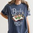Books That Help Introverts Since 1454 Conversations Women's Comfort Colors T-Shirt Moss Books That Help Introverts Since 1454 Conversations Women's Comfort Colors T-Shirt Moss