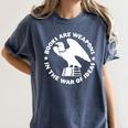 Books Are Weapons In The War Of Ideas Women's Comfort Colors T-Shirt Moss