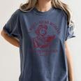 Books A Well-Read Woman Is A Dangerous Creature Women Premium Tri-Blend Women's Comfort Colors T-Shirt Moss