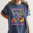 Born In The 80s Raised In The 90s Nostalgia Retro Memories Women's Comfort Colors T-Shirt Moss