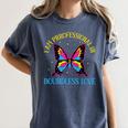 Boundless Love Pan Pride Pansexual Introvert Omnisexuality Women's Comfort Colors T-Shirt Moss