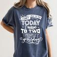 I Can't Today Sassy Introvert Anti Social Premium Women's Comfort Colors T-Shirt Moss