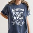 I Can't Today Sassy Introvert Anti Social Raglan Baseball Tee Women's Comfort Colors T-Shirt Moss
