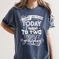 I Can't Today Sassy Introvert Anti Social Women's Comfort Colors T-Shirt Moss