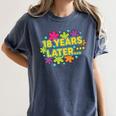 Cartoons Retro 18 Years Later Groovy Pop Art Nostalgia Women's Comfort Colors T-Shirt Moss Cartoons Retro 18 Years Later Groovy Pop Art Nostalgia Women's Comfort Colors T-Shirt Moss