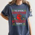 Christmas Introvert Team Introvert Introverted Xmas Women's Comfort Colors T-Shirt Moss