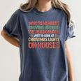 Christmas Lights Nostalgia – Holiday Memory Christmas Spirit Women's Comfort Colors T-Shirt Moss Christmas Lights Nostalgia – Holiday Memory Christmas Spirit Women's Comfort Colors T-Shirt Moss