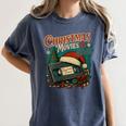 Christmas Movies Chill Retro VHS Holiday Nostalgia Women's Comfort Colors T-Shirt Moss Christmas Movies Chill Retro VHS Holiday Nostalgia Women's Comfort Colors T-Shirt Moss