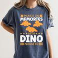 Dino Nuggets Chicken Snack Memory Bite Women's Comfort Colors T-Shirt Moss