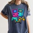 Eighties Console Controller Gaming Player Gadget Nostalgia Women's Comfort Colors T-Shirt Moss