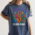 Elder Emo Nostalgia Skeleton Hand Women's Comfort Colors T-Shirt Moss Elder Emo Nostalgia Skeleton Hand Women's Comfort Colors T-Shirt Moss