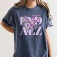 End ALZ Floral Dementia Memory Loss Alzheimer Awareness Women's Comfort Colors T-Shirt Moss End ALZ Floral Dementia Memory Loss Alzheimer Awareness Women's Comfort Colors T-Shirt Moss