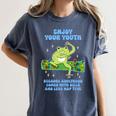 Enjoy Adulthood Comes With Bills Nostalgia Regret Women's Comfort Colors T-Shirt Moss