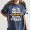 Ew People Definition Introvert Quote Anti Social Vibes Premium Tri-Blend Women's Comfort Colors T-Shirt Moss
