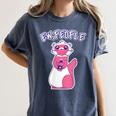 Ew People Introvert Ferrets Saying Mask Ferret Women's Comfort Colors T-Shirt Moss Ew People Introvert Ferrets Saying Mask Ferret Women's Comfort Colors T-Shirt Moss