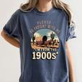 Father’s Day Please Be Patient With Me I'm From The 1900s Premium Women's Comfort Colors T-Shirt Moss