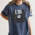 Floppy Disk Memory Module Data Carrier Women's Comfort Colors T-Shirt Moss