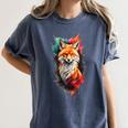 Fox For Fox Lovers Men Women Kids Introverts Women's Comfort Colors T-Shirt Moss