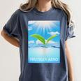 Frutiger Aero Aesthetics Women's Comfort Colors T-Shirt Moss