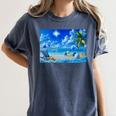 Frutiger Aero Beach Y2k Aesthetic Palm Tree Sand Ocean Premium Women's Comfort Colors T-Shirt Moss Frutiger Aero Beach Y2k Aesthetic Palm Tree Sand Ocean Premium Women's Comfort Colors T-Shirt Moss