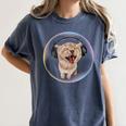 Frutiger Aero Cat Wearing Headphones Bubble 2000s Gen-Z Meme Women's Comfort Colors T-Shirt Moss Frutiger Aero Cat Wearing Headphones Bubble 2000s Gen-Z Meme Women's Comfort Colors T-Shirt Moss