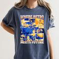 Frutiger Aero Retro Vibes Y2K 90's Vibes Women's Comfort Colors T-Shirt Moss Frutiger Aero Retro Vibes Y2K 90's Vibes Women's Comfort Colors T-Shirt Moss