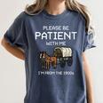 Funny Please Be Patient With Me I'm From The 1900s Premium Women's Comfort Colors T-Shirt Moss