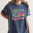This Girl Just Wants To Be Left Alone Retro Nostalgia Women's Comfort Colors T-Shirt Moss