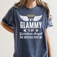 My Glammy Is My Guardian Angel In Loving Memorial Memory Tee Women's Comfort Colors T-Shirt Moss