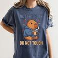 Grouchy Capybara Not Friendly Do Not Touch Introvert Premium Tri-Blend Women's Comfort Colors T-Shirt Moss