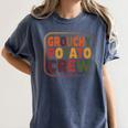 Grouchy Potato Crew Introvert Sarcasm Premium Tri-Blend Women's Comfort Colors T-Shirt Moss