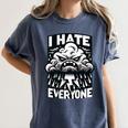 I Hate Everyone Introvert Anti-Social Dark Humor Women's Comfort Colors T-Shirt Moss I Hate Everyone Introvert Anti-Social Dark Humor Women's Comfort Colors T-Shirt Moss