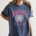 The Homebody Club Antisocial Retro Introvert Women's Comfort Colors T-Shirt Moss