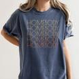 HOMEBODY For Men And Women Introverts Fun Graphic Women's Comfort Colors T-Shirt Moss