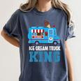 Ice Cream Truck King Nostalgia Summer Ice Cream Truck Driver Women's Comfort Colors T-Shirt Moss Ice Cream Truck King Nostalgia Summer Ice Cream Truck Driver Women's Comfort Colors T-Shirt Moss