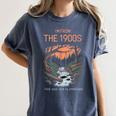 I'm From The 1900s This Was Our Playground Retro Women's Comfort Colors T-Shirt Moss