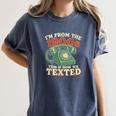 I'm From The 1900s This Is How We Texted Rotary Dial Phone Women's Comfort Colors T-Shirt Moss I'm From The 1900s This Is How We Texted Rotary Dial Phone Women's Comfort Colors T-Shirt Moss