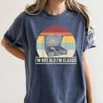 I'm Not Old I'm Classic Turntable Retro Nostalgia Women's Comfort Colors T-Shirt Moss