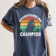 INTJ Introverts Shy Introvert Overthinking Champion Women's Comfort Colors T-Shirt Moss INTJ Introverts Shy Introvert Overthinking Champion Women's Comfort Colors T-Shirt Moss