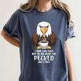 Introvert Eagle And Coffee Lovers Women's Comfort Colors T-Shirt Moss