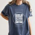 Introvert Guitarist Play Guitar Instrument Music Acoustic Women's Comfort Colors T-Shirt Moss Introvert Guitarist Play Guitar Instrument Music Acoustic Women's Comfort Colors T-Shirt Moss