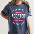 Introvert Looking To Be Adopted Introvert Humor Women's Comfort Colors T-Shirt Moss Introvert Looking To Be Adopted Introvert Humor Women's Comfort Colors T-Shirt Moss
