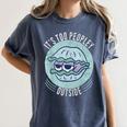 Introvert Too Peopley Anti-Social Shy Person Women's Comfort Colors T-Shirt Moss