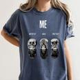 Introvert Relaxation Me Myself And Silence Skulls Women's Comfort Colors T-Shirt Moss Introvert Relaxation Me Myself And Silence Skulls Women's Comfort Colors T-Shirt Moss